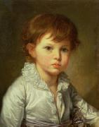 Jean Baptiste Greuze Portrait of Count Stroganov as a Child Spain oil painting artist